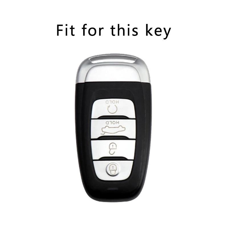 TPU Car Key Cover Skin For FAW Hongqi H5 H9 2020 2026 2026 E-HS9 High-end 2026 Remote Fob Shell Protector Case Auto Accessories