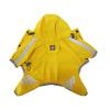 Dog Raincoat Waterproof Rain Coat with Leash Hole Dog Rain Jacket with Hood And Reflective Strips for Small Medium Dogs Puppies