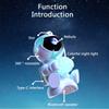 Astronaut LED Night Light Galaxy Star Projector Bluetooth Speaker Remote Control Timer 360° Adjustable Angle for Bedroom Decor