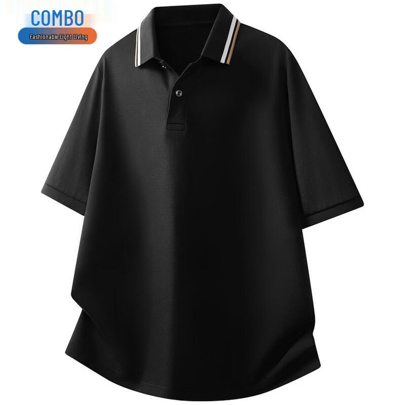 

Kangbo Men s Old Money Style Modal Blend Polo T-Shirt 2XL