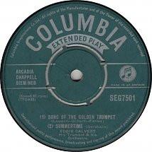 

7inch Record EDDIE CALVERT HIS ORCHESTRA Eddie Calvert SEG7501 Columbia 1954 UK Jazz Used