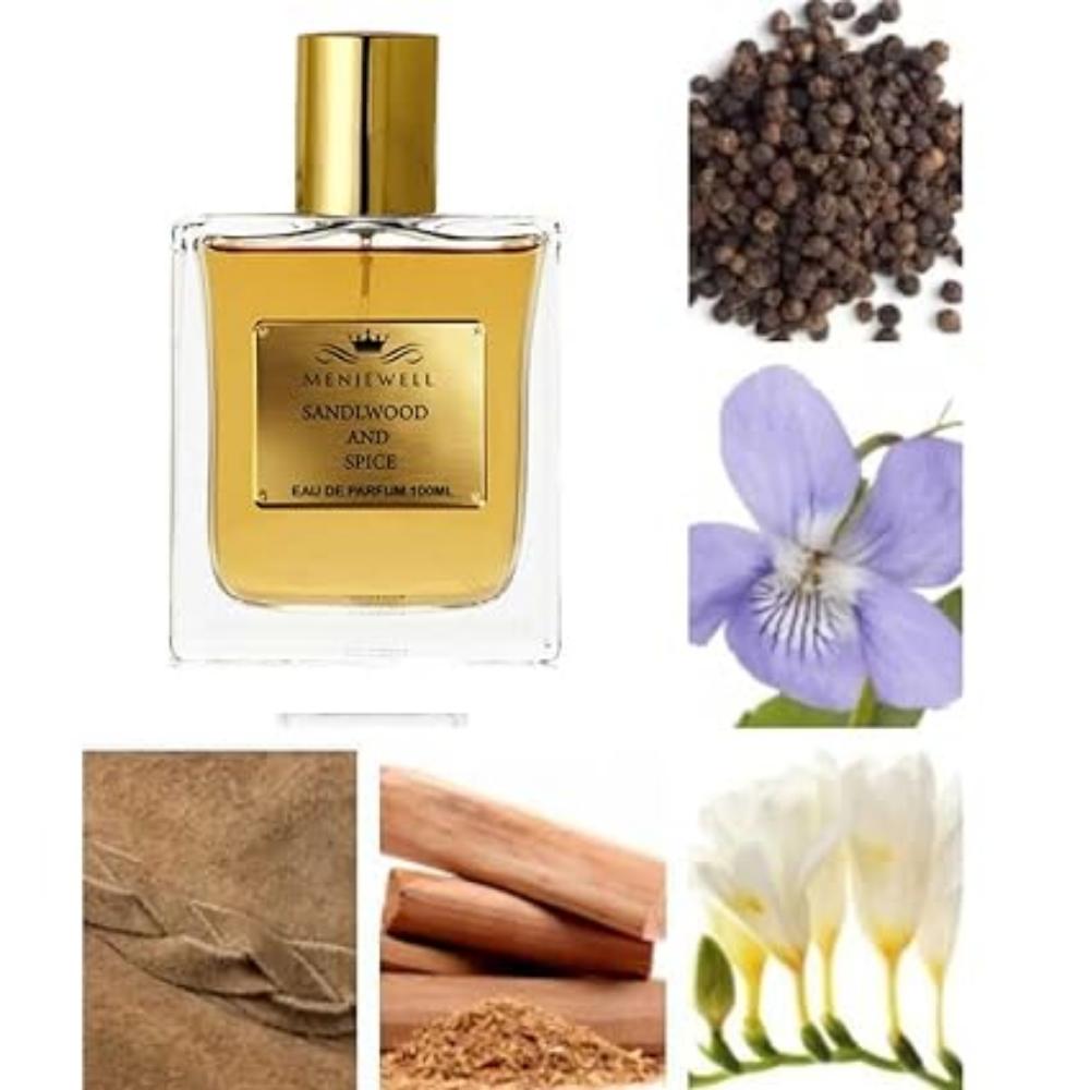 Sandalwood Spice Eau De Perfume for Mens | Long-Lasting Fragrance Scent | (100 ml)