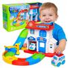[PACZB] Track Cars Slide Hospital Building + Ambulance Car Z3301