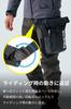 RS TAICHI Motorcycle Waterproof Leg Bag Holster Bag for Touring and WP Leg Pouch Unisex Black RSB288, Adult,