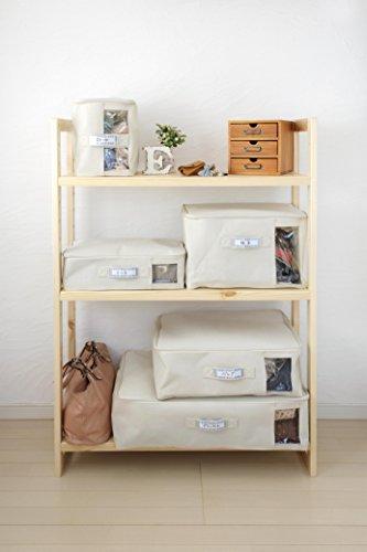 Pearl Metal Fabric Box with Lid YFB-4 Yoshikawa Style N-8860