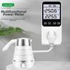 Digital Controller Socket for Precise Temperature and Humidity with Timer Alarm for Automated For Greenhouse and Aquarium Use