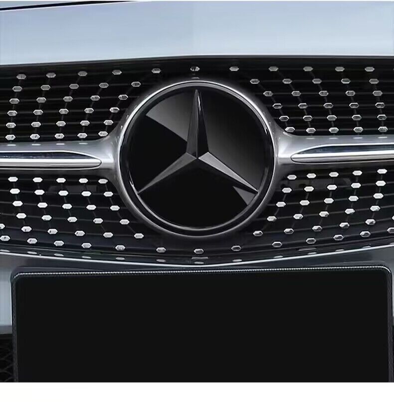 Emblemă Logo Față Grilă Auto pentru Mercedes Benz W156 W204 W205 W210 W211 W212 W213 Clasa C E GLA GLK ML GLC GLE Accesorii