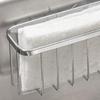 Quick Drainage Sponge Storage Basket Polished Stainless Steel Anti-deformed Sink Suction Holder Kitchen Accessories