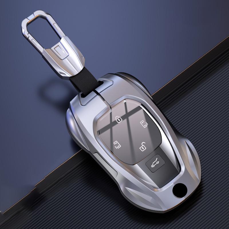 Metal Car Remote Key Cover Case Holder Protector Shell Fob For GAC Trumpchi New Empow J11 J12 J13 J15 J16 M8 GS8 GS4 GS3 Emzoom