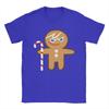Унисекс футболка Cookies Run Kingdom Винтажная 100% хлопок Футболка с коротким рукавом GingerBrave Футболки Топы с круглым вырезом Идея для подарка