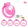 Male Small Sissy Chastity Cage Device Honeycomb Lock Ring Pussy Chastity  Cage Device Sex Toys for Men