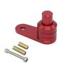 Parking Brakes Bike Parking Switch Auxiliary Lock Button Universal Lock Switch Brake Lock Easy Installation (Red)