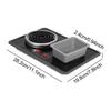 Kids Kitchen Toy Stove Toy with Lights and Sounds,Cookware Realistic Pretend Play Learning Toy Role Play for Children,Girls Boys