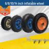 Inflatable Wheels Set: 2x 10", 6", & 14" Wheels; 4" Tiger Cart Tire; 8" Hand Truck Wheel
