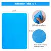 Easy Clean Silicone Resin Measuring Cups Tool Kit with Stir Sticks Pipettes Spatula Finger Cots for Epoxy Resin Mixing Supplies