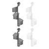Wall Mounted Kitchen Organizer Suction Cup Produce Holder Removable Rotating Storage Baskets for Kitchen Fruits Vegetables And