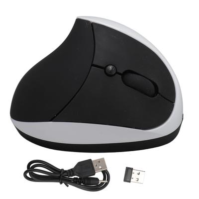Ergonomische Rechtshandmaus 3 Einstellbare DPI 800 1200 1600 2,4G Drahtlos Wiederaufladbar Vertikal