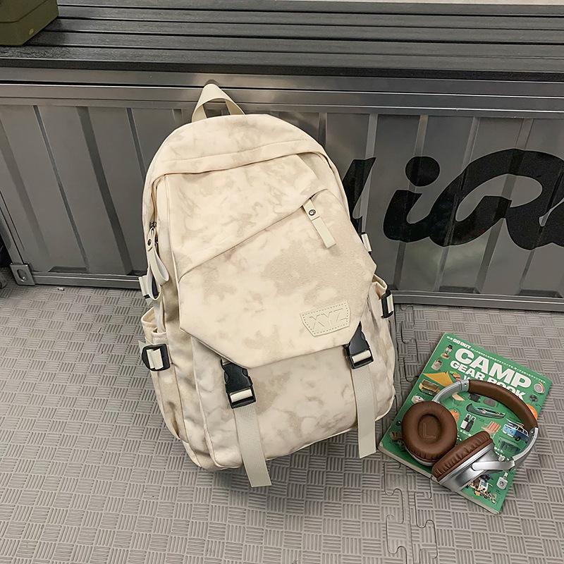 Schoolbag College Style High Value Backpack Versatile Japanese Junior High School Girls Backpack College Student Simple Large Capacity School Bag