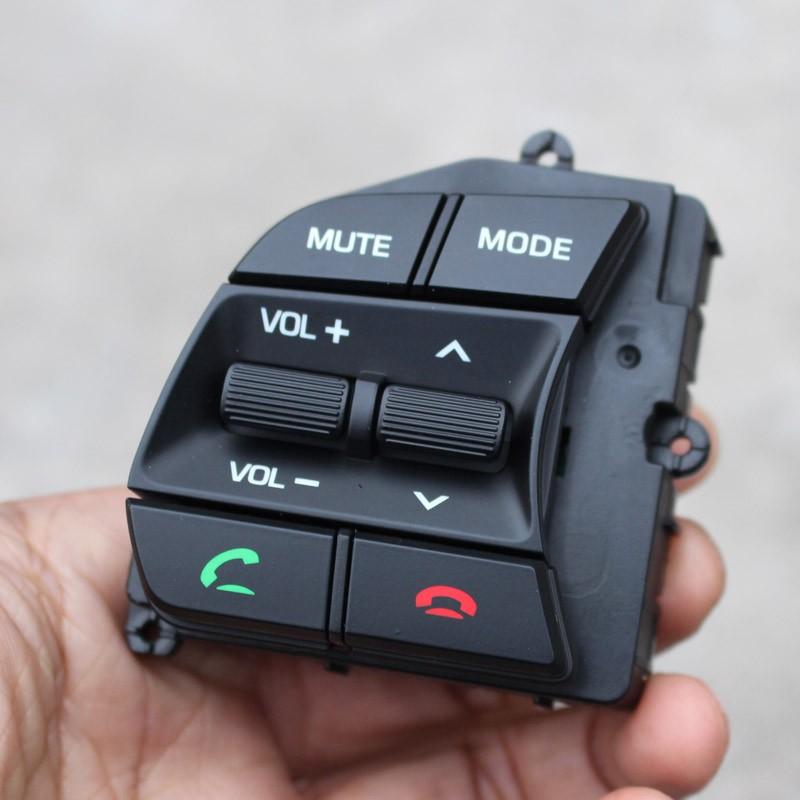 For Sonata LF 2016-2018 Steering Wheel Buttons Bluetooth Phone Cruise Control Remote Control button left music butto