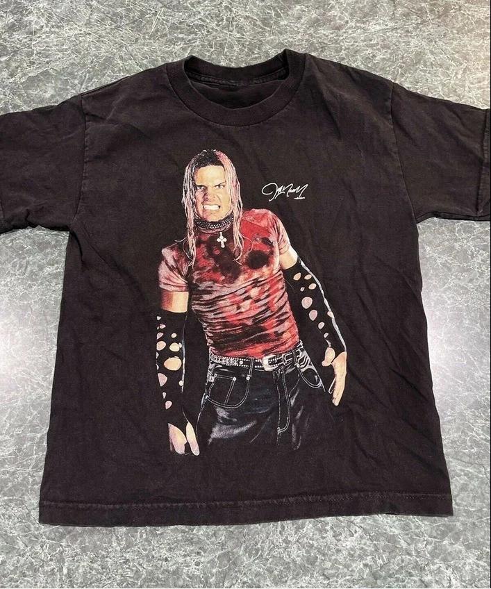 Jeff Hardy Wrestling T-Shirt Cotton For Men Tee Shirt All Size S-5XL XXXL