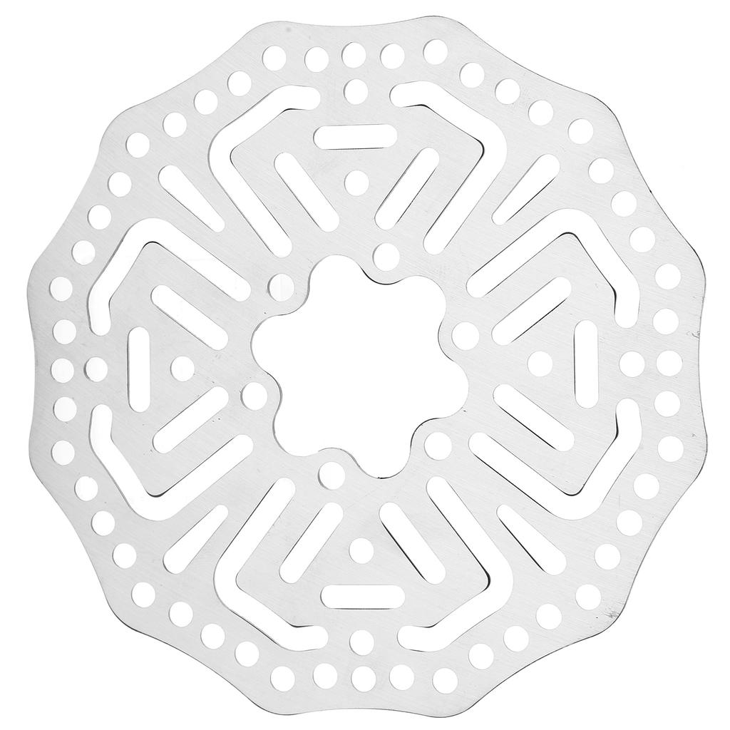 Bicycle Brake Disc Friction Effect Bicycle Disc Brake Rotor 6 Holes 140mm for Mountain Road Bicycle and Other Kinds of