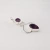 African Amethyst Gemstone 925 Stamped Silver Handmade Jewelry Pretty Pendant 1.60" For Anniversary Gift PP-13-10