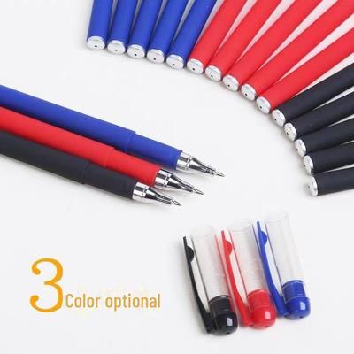 Set de stilouri cu gel neutru pentru pix pentru student GP380 - negru, roșu, albastru - perfect pentru birou, examene și studenți