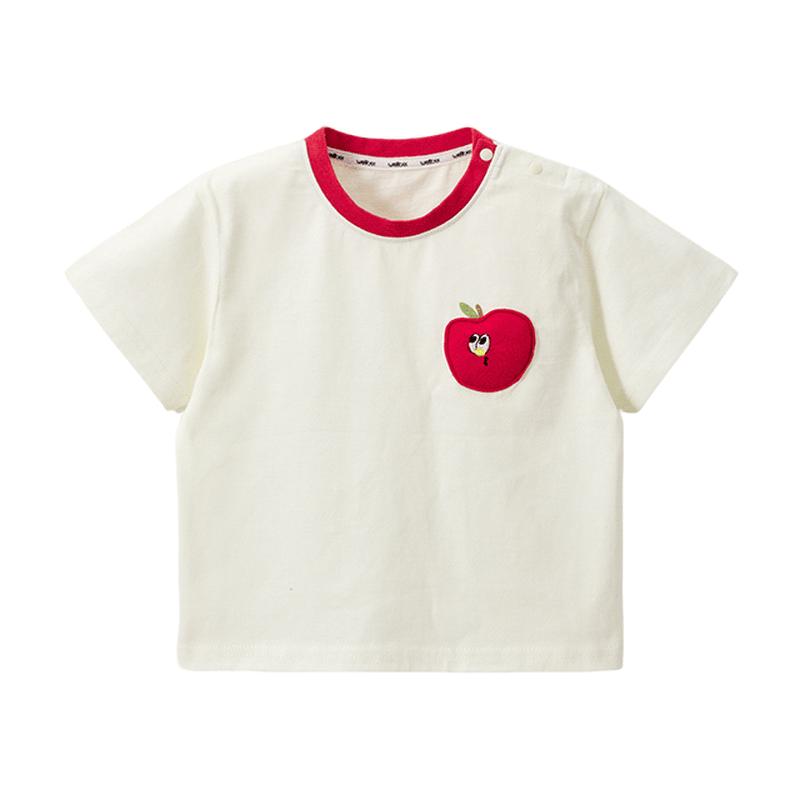 WillerBeeloo Kids Cartoon Pure Cotton Short Sleeve T-Shirt 100