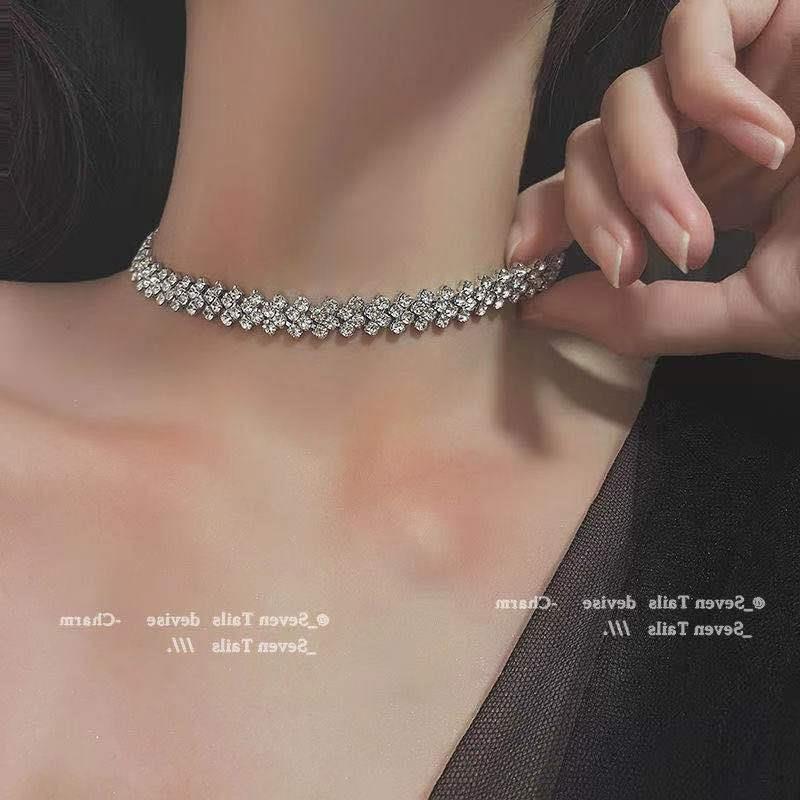 

Ожерелье для женщин, роскошный бант, бабочка, кристалл, колье с кисточкой, цепочка на ключицы, аксессуары, ювелирные изделия 1