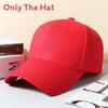 Classic Cotton Baseball Hat With Adjustable Fit For Casual Wear And Sunshade