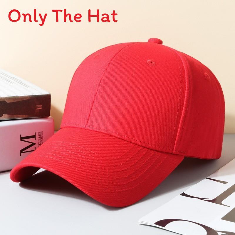 Classic Cotton Baseball Hat With Adjustable Fit For Casual Wear And Sunshade