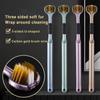 3-Sided Toothbrush Ergonomic Handle Soft Bristles Toothbrush Gentle Non-slip Sensory Manual Toothbrushes Cleaning Tooth Brushes