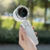 Personal Cooling Fan Digital Display Strong Airflow Low Noise Hand-held Folding High-speed Turbo Fan Hanging Neck Fan
