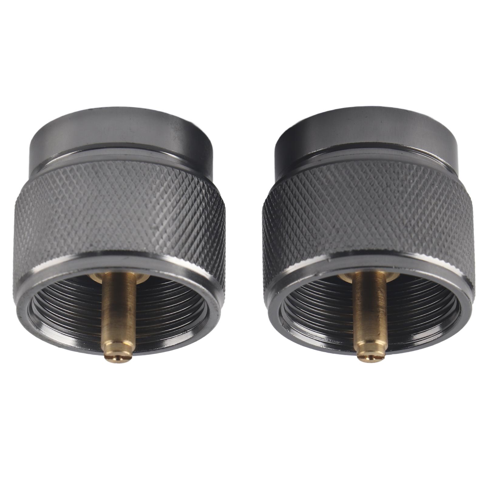 

2Pcs G3/4 DN20 FNPT Outdoor Camping Stove Flat Tanks Converter Gas Charging Valve Adapter