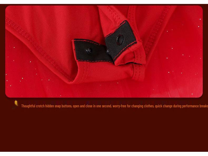 Children's Ballet Dance Costume - Princess Star Print Leotard