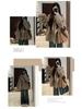 Korean Chic Hepburn Woolen Coat - Women's Mid-Length Suit Collar Jacket for Autumn/Winter