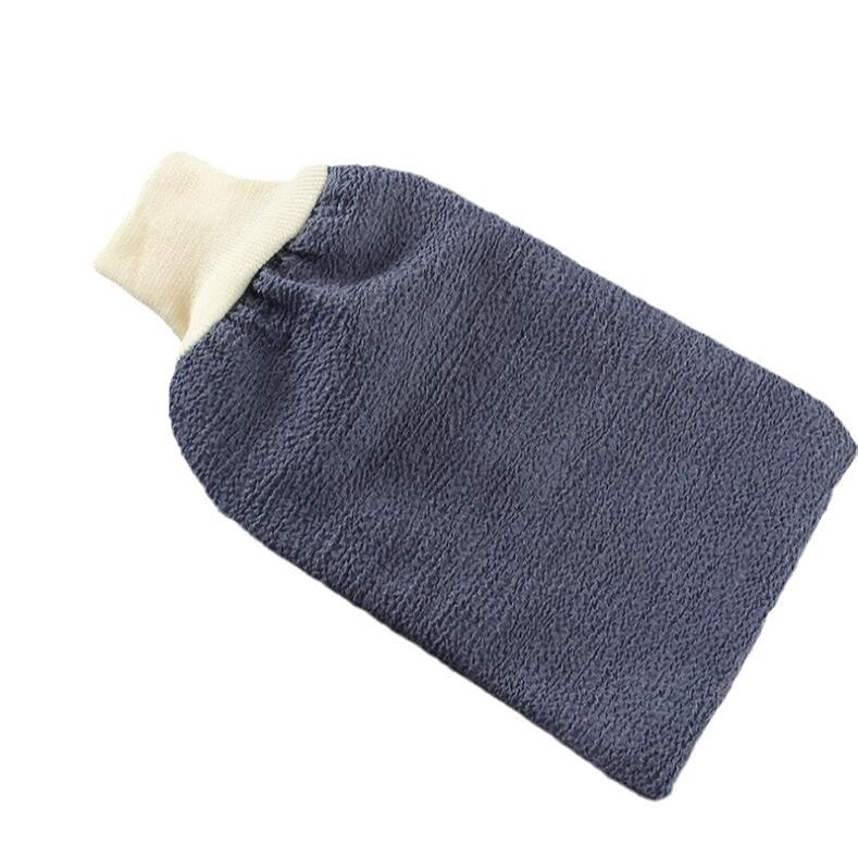 

Guante de baño exfoliante de doble cara esponja suave para ducha y limpieza corporal