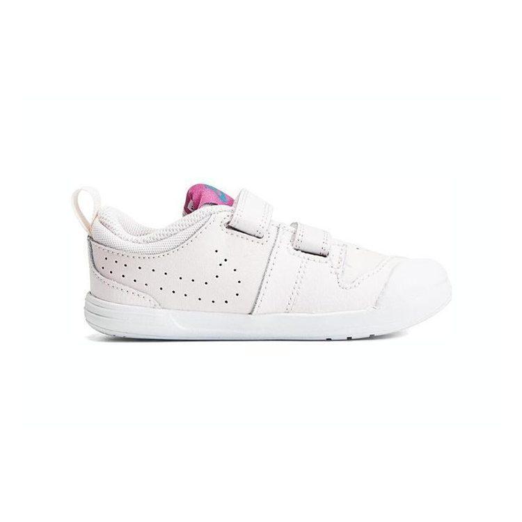 Nike Pico 5 TDV Abrasion Resistant Breathable Low top Toddler Shoes White Pink Infant And Toddler AR4162-600