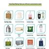 Custom Logo Canvas Cotton Tote Bag for Advertising