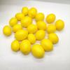 10Pcs/Pack Realistic Artificial Lemon Simulation Yellow Lemon Fruit for Kitchen Party Table Decoration Basket Display