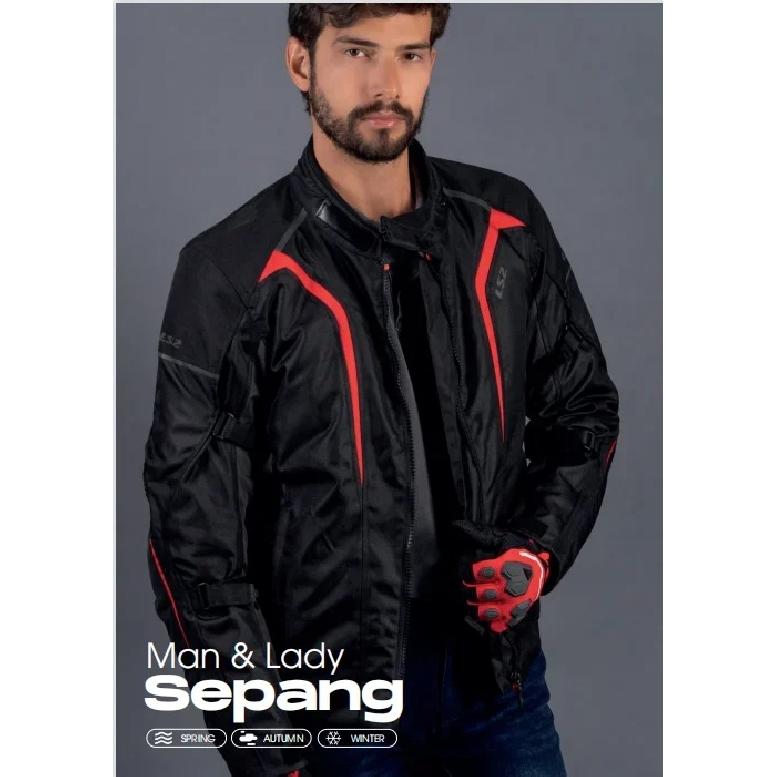 LS2 Waterproof Motorcycle Jacket Man Warm Motorcycle Winter Clothes CE Certified Racing Jacket Motocross Accessories MJ145