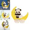 Panda Building Blocks Toy Creative Birthday Gift For Boyfriend/girlfriend Made Of Plastic/abs Material Includes 800+ Diamond-like Pieces