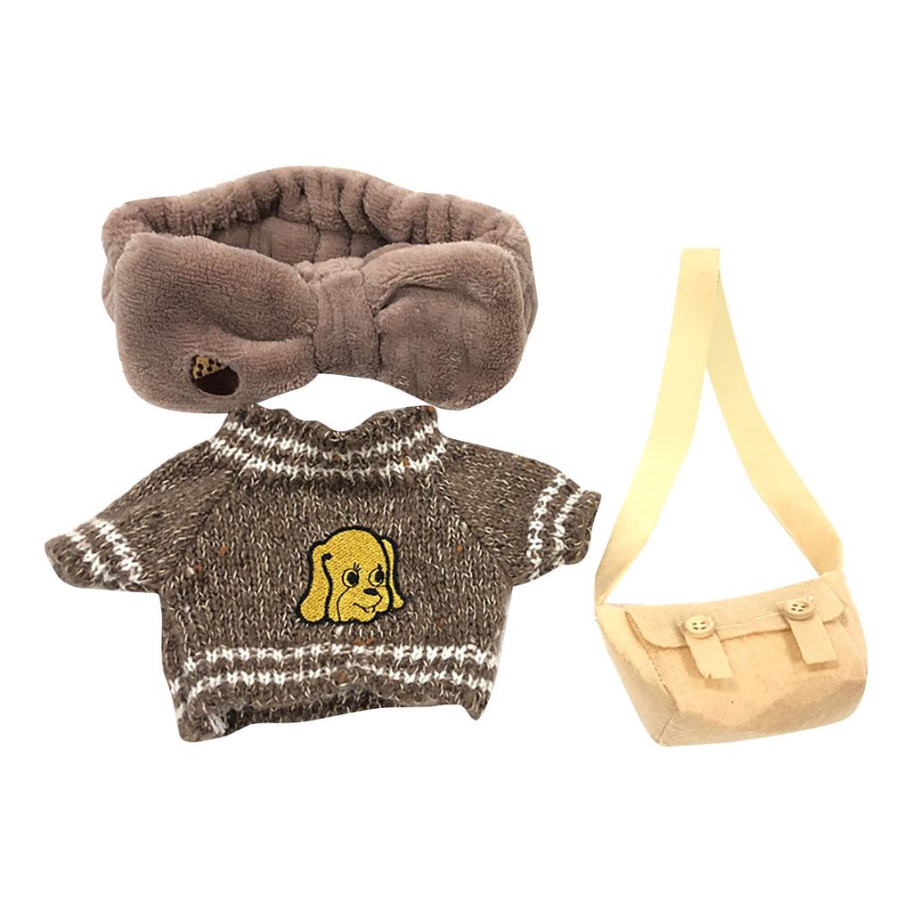 30cm Docktillbehör Plyschdockakläder Dockkläder Avtagbara kläder för plyschleksaker