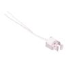 3Pcs Mr16 Gu5.3 G5.3 Socket Mr16 Socket Lamp Holder With Bracket Led Halogen Gu5.3 Light Socket White 10Cm Silicone Cable