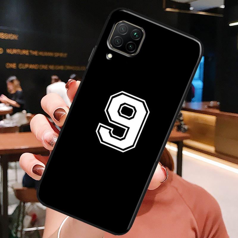 Custom Football Lucky number For Huawei Honor X8a X7a X9a X8 50 70 90 Lite Magic5 Pro P20 P30 P40 P50 P60 Nova 9 5T Case