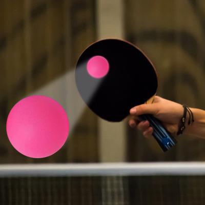 50st färgade pingisbollar frostad yta Elastisk slagtålig runda bordtennisbollar träningsverktyg