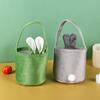 Cute Easter Mini Tote Gift Bags Easter Goodies Treat Favor Easter Presents Bag Candy Favor Gift Bags Tote Bag