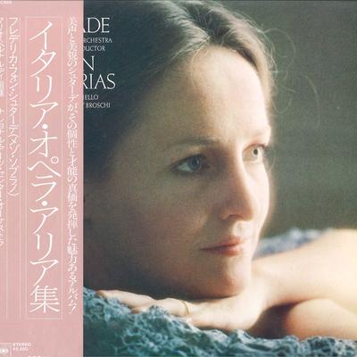 LP Record FREDERICA VON STADE, NATIONAL ARTS  - Italian Opera ARIAS 25AC926 CBS SONY 1977 Japan Classical Used