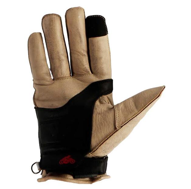 Helstons Freedom Leather Motorcycle Gloves