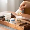 Su's Ceramic Thousand-Mile Landscape Gongfu Tea Set